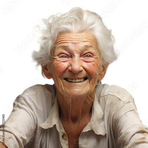 Happy old women, joyful elders, senior happiness, senior lifestyle, positive seniors, transparent, PNG, generative ai