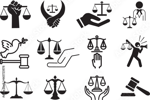social justice symbol Symbol of law and justice. Concept law and  judicial
