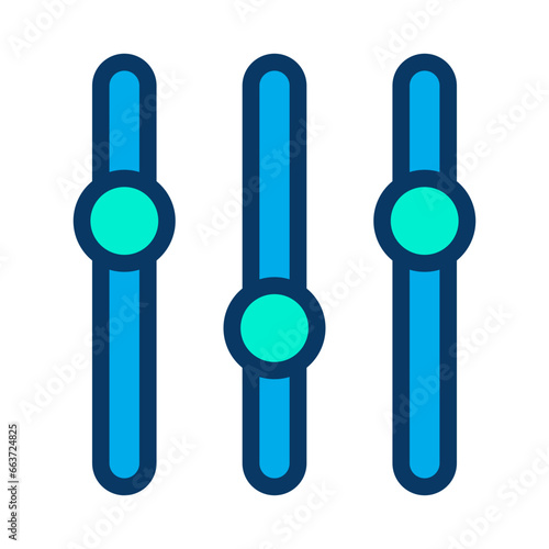 Lineal color Equaliser icon