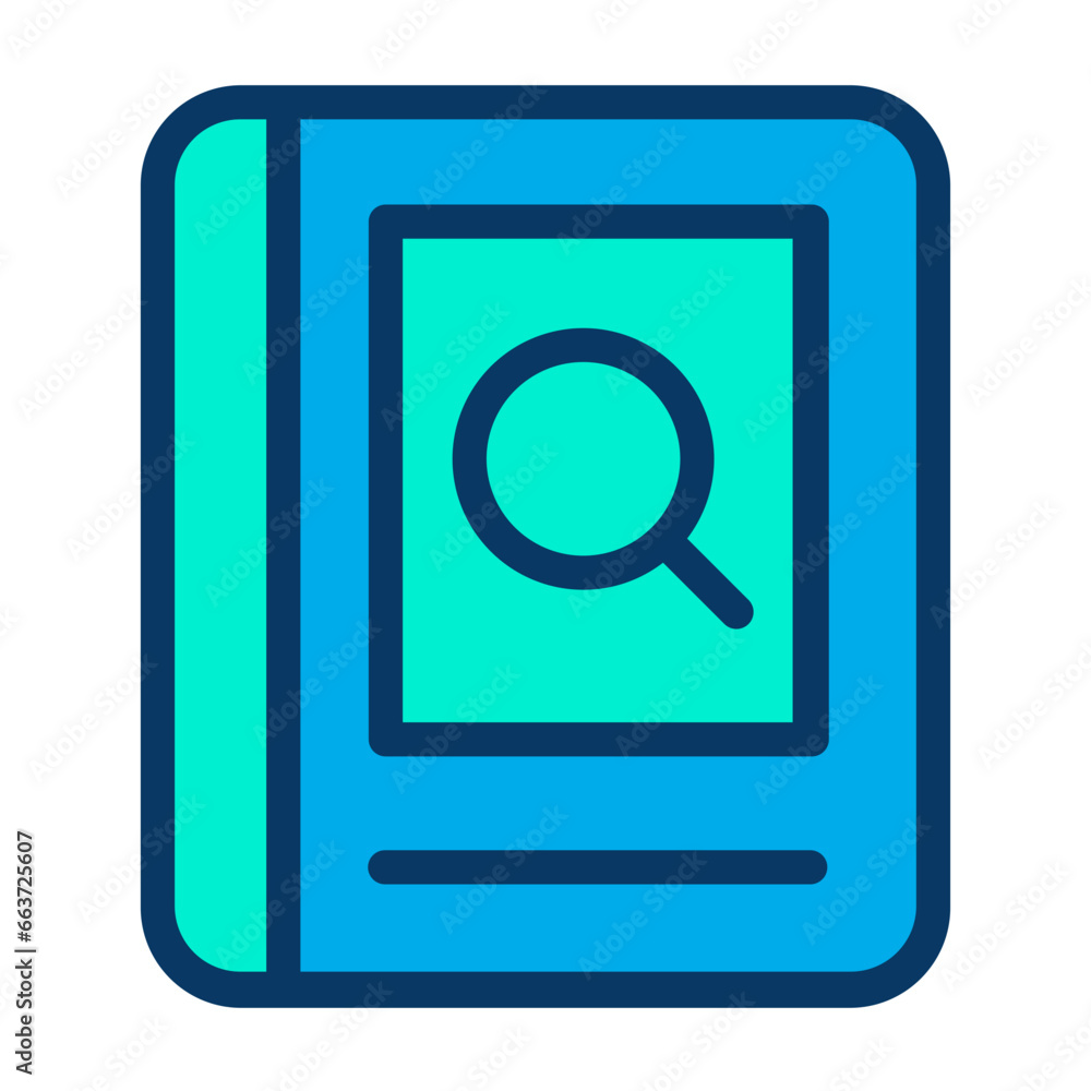 Lineal color Museum Book Search icon Lineal color Museum Book Search icon