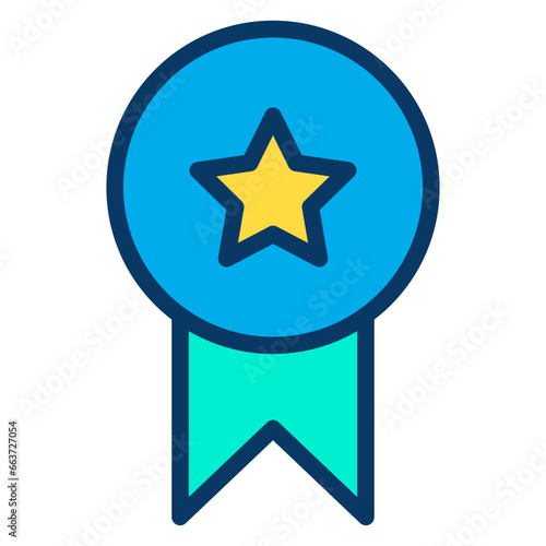 Lineal color Medal icon