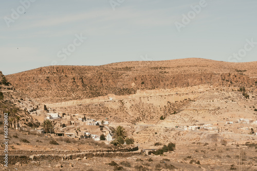 Mountain village in North Africa