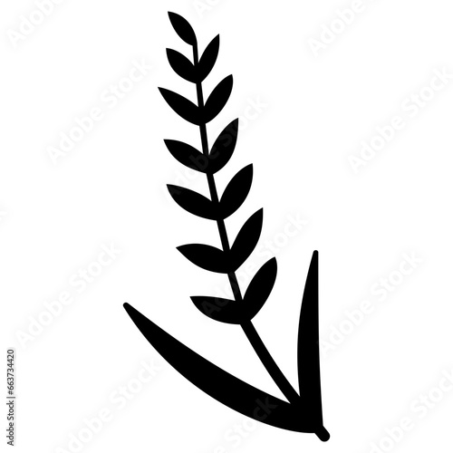 Wheat Vector Illustration 