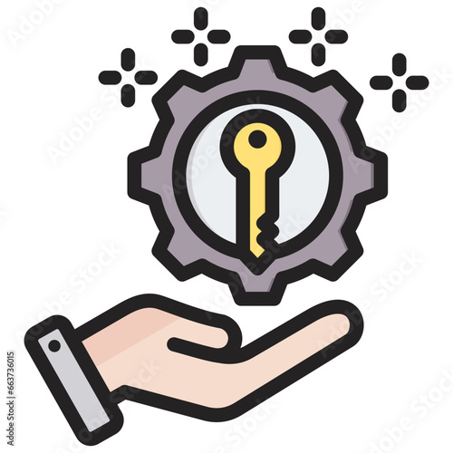 Ownership Outline Color Icon