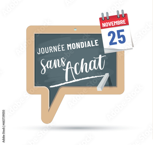 journée mondiale  " sans achats " le 25 novembre