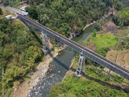 railway in the mountains