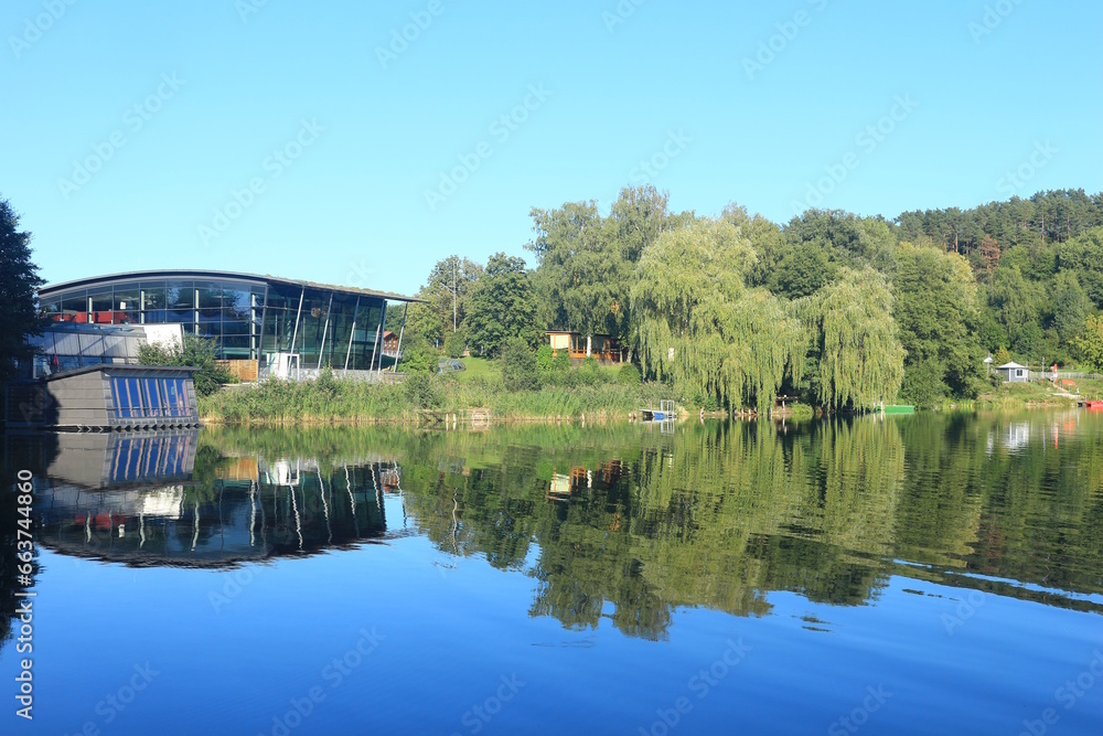 Fototapeta premium Der Silbersee bei Frielendorf.