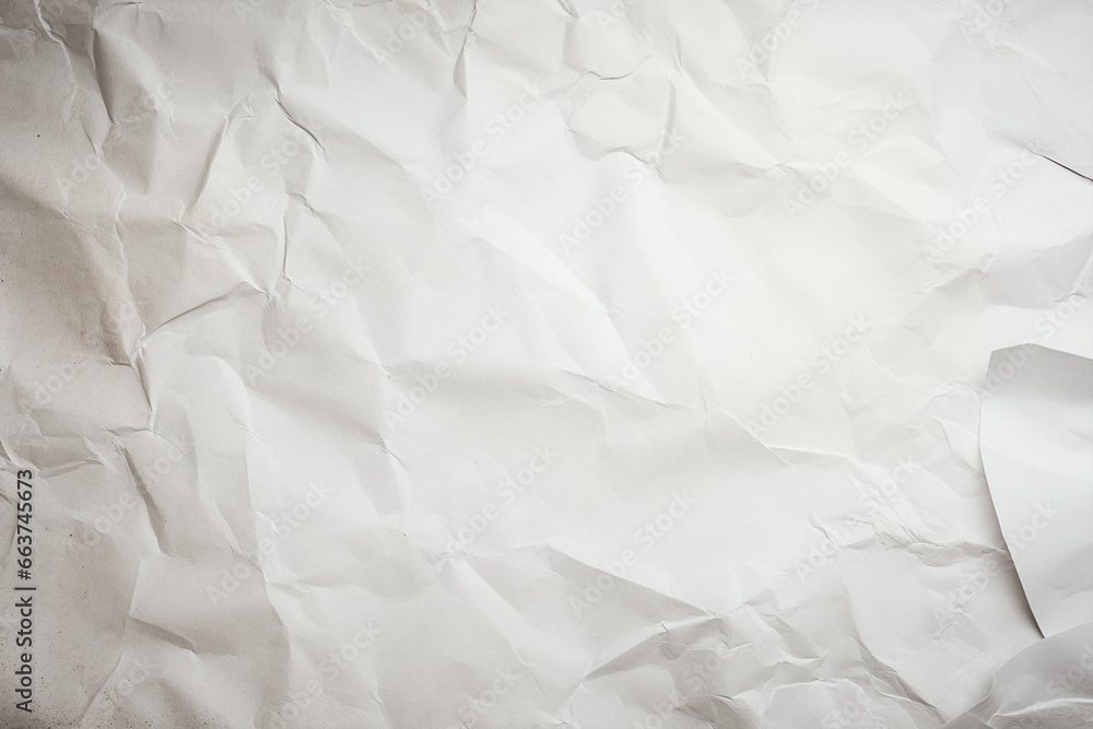 Obraz premium WHITE GRUNGE PAPER TEXTURE background 