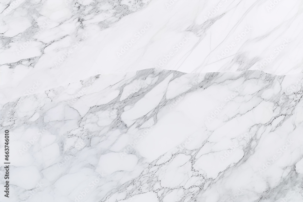 White marble texture with natural pattern for background  
