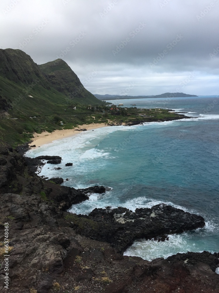 Obraz premium cliffs of moher at sunset