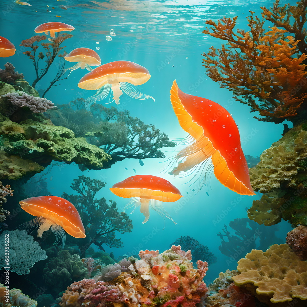 Fototapeta premium jellyfish