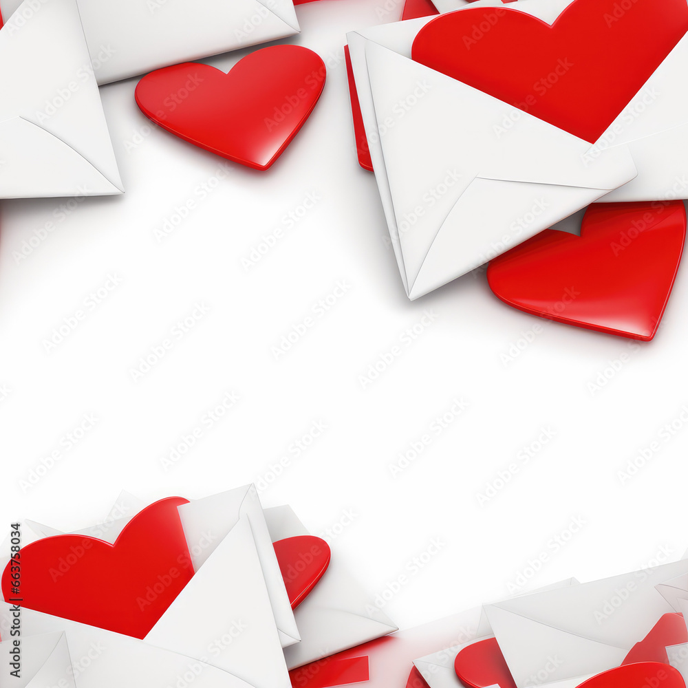 Love letter heart message envelope mail communication carton repeat pattern Valentine Love letter heart message envelope mail communication carton repeat pattern Valentine