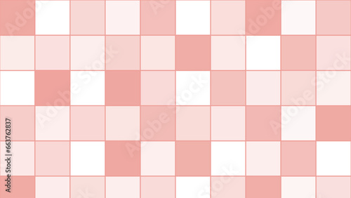 Pink square mosaic chessboard background