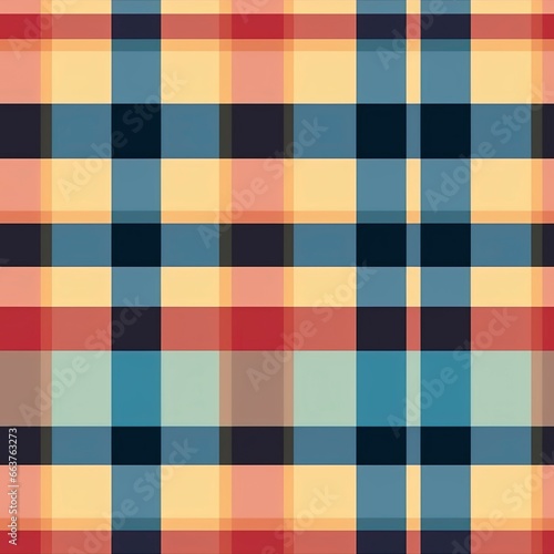 red and yellow plaid