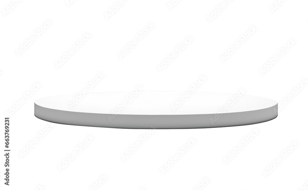 White Basic Pedestal or Podium for Product Placement White Basic Pedestal or Podium for Product Placement