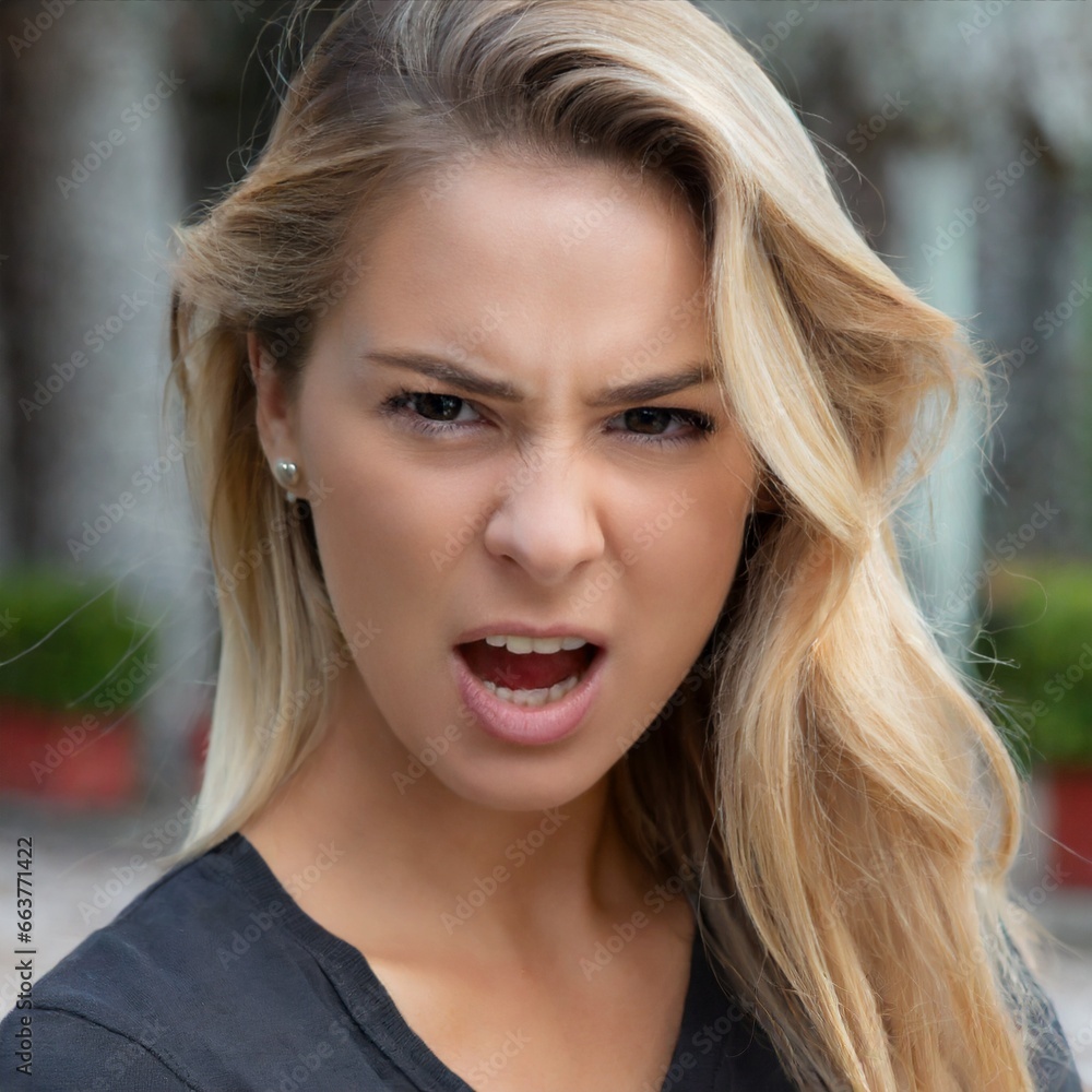 Fototapeta premium belle blonde