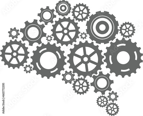 Gear wheel mind set, Technology head