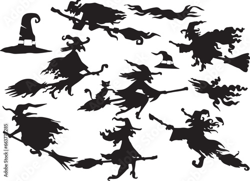 set of halloween witcher