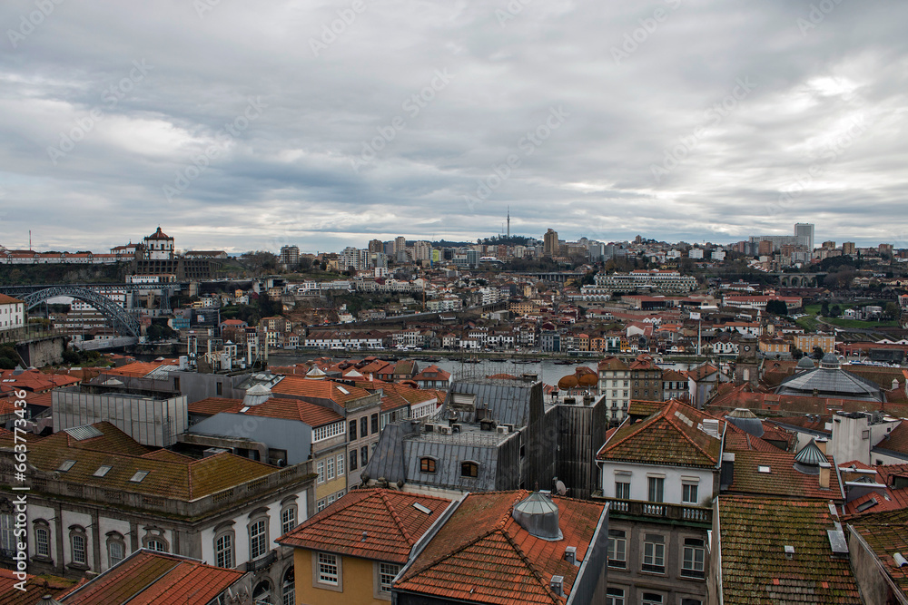 A view of the city of Porto, Portugal