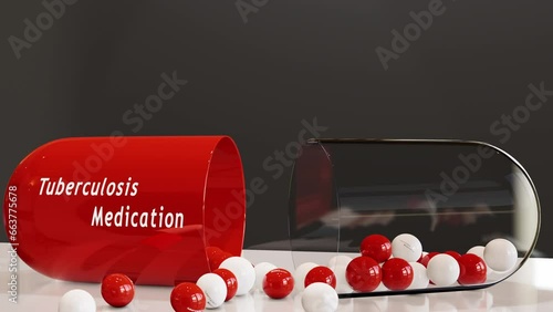 Tuberculosis Medication Capsule photo