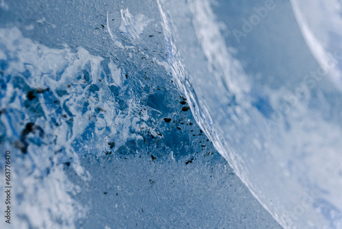Melting ice details