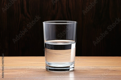 a half-full or half-empty glass of water