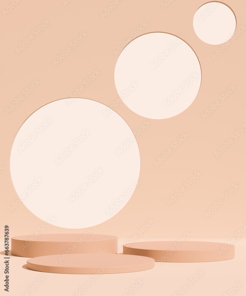 Empty round podium, modern pedestal and platform, stand stage, cylinder, round empty stages and podium 3d template for product presentation Empty round podium, modern pedestal and platform, stand stage, cylinder, round empty stages and podium 3d template for product presentation