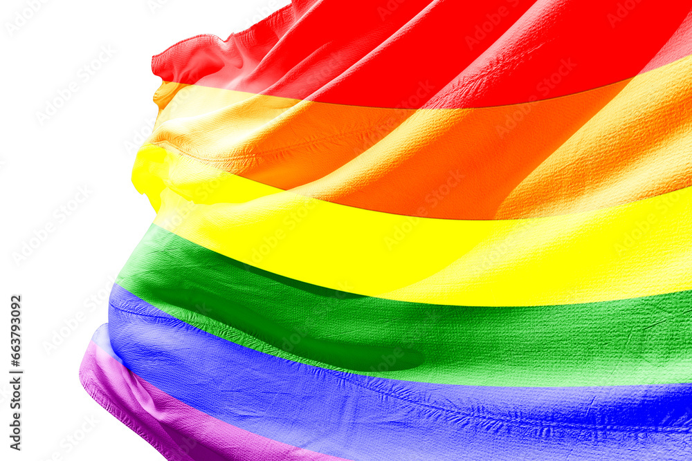 Colorful rainbow gay pride flag, lgbt flag, LGBT flag Stock ...