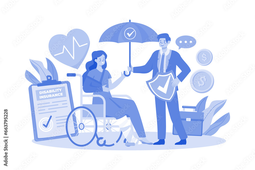 Disability Insurance providing income in case of disability