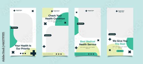 Medical Social Media Post Template, Editable Healthcare Social Media Banner Template. Social media post design free vector. Anyone can use This Design Easily,Banner,Poster,Instagram story