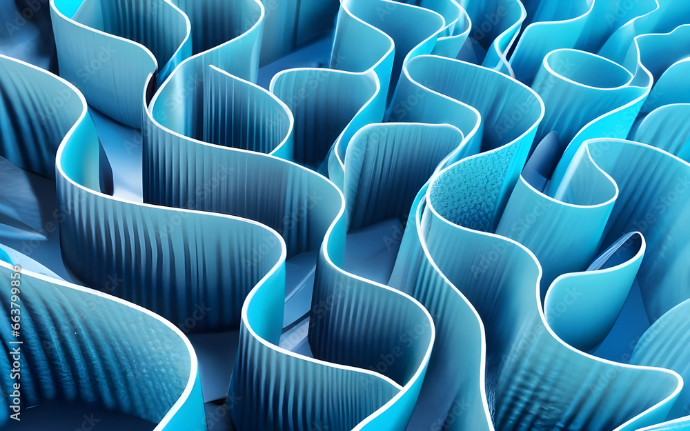 Obraz premium Abstract background lines and shapes ai generative