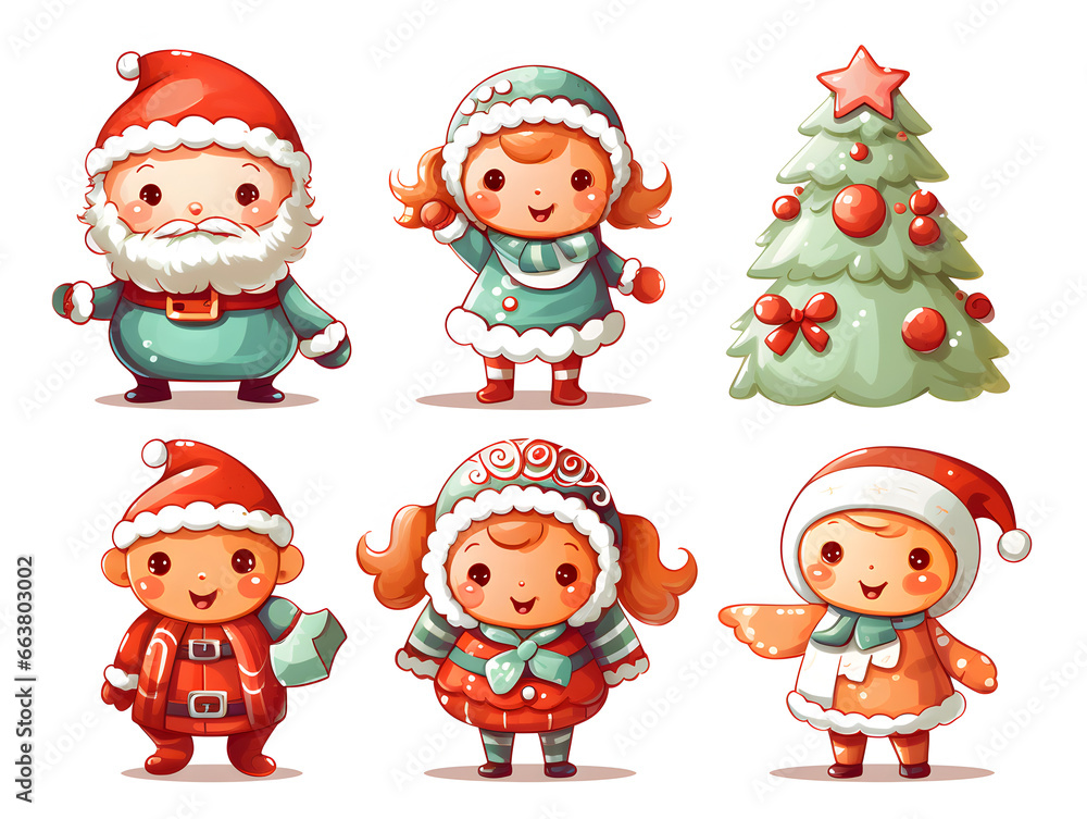 Cute Christmas Cliparts