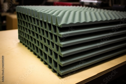 roll of sound absorption foam panels