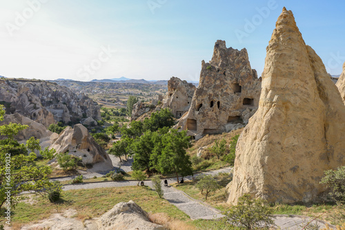 Cappadocia valley, central Turkey dotted with ancient rock formations, has a history every bit as remarkable as its landscape.
