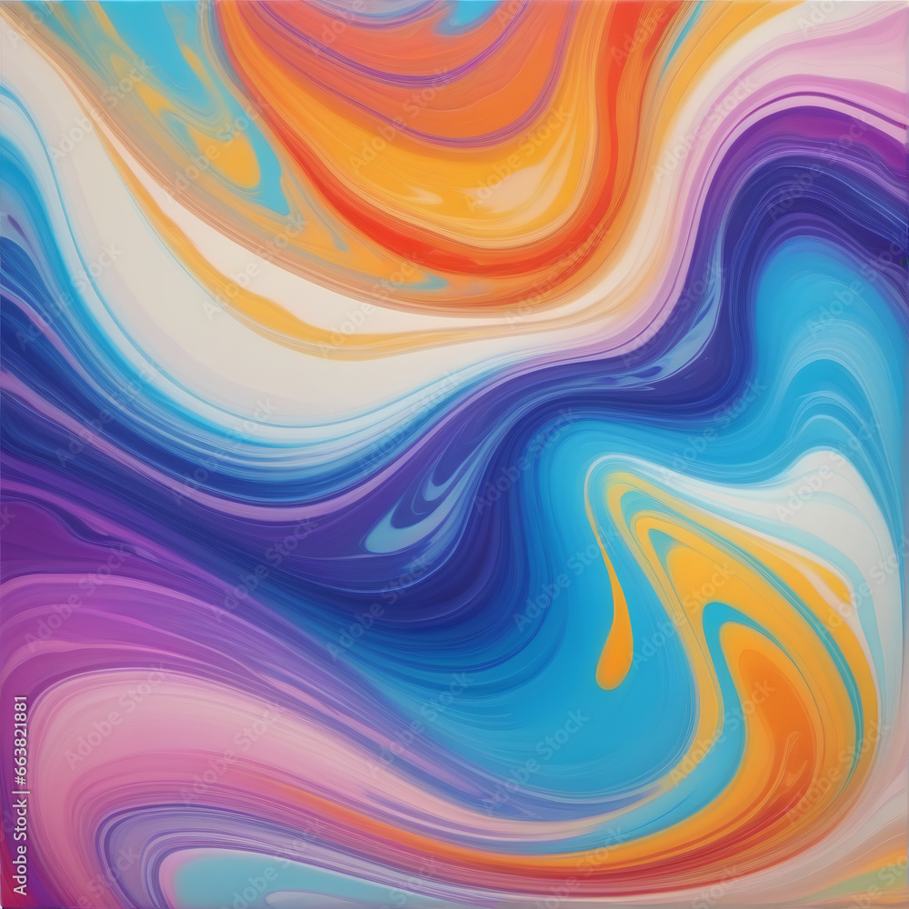 Fototapeta premium Abstract Wave Colorful Swirls and Patterns, Abstract Wave Background