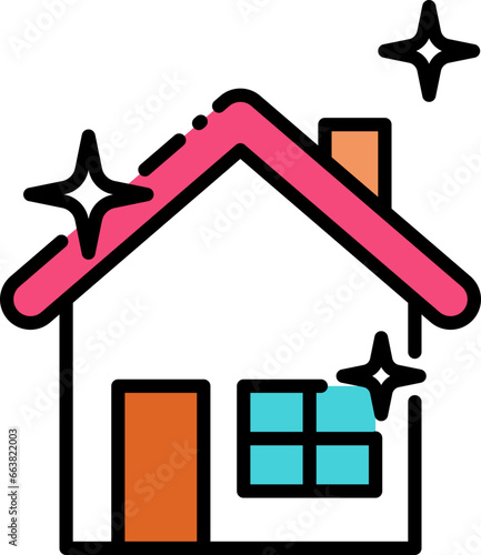 House cleaning icon