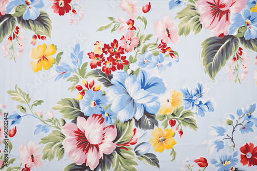 Background seamless flower design floral vintage pattern wallpaper