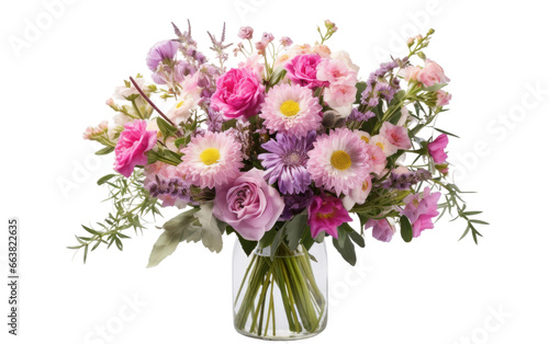 Blessings on Birthday Floral Bouquet transparent PNG