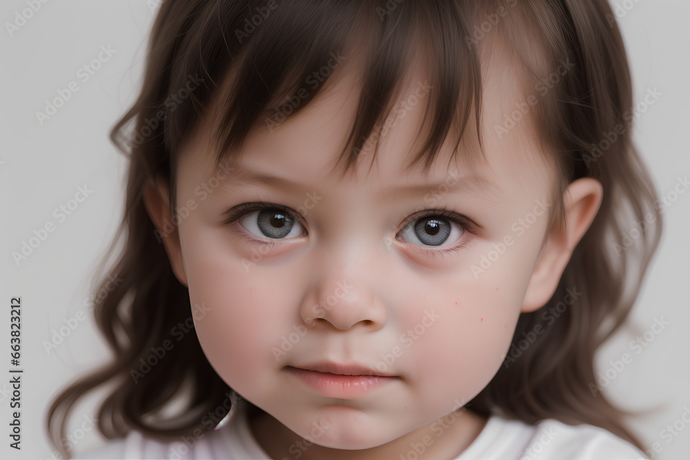 Close-Up Portrait of a Child, Close-Up Portrait of a little girl, High-Quality Professional Portrait of a girl Close-Up Portrait of a Child, Close-Up Portrait of a little girl, High-Quality Professional Portrait of a girl