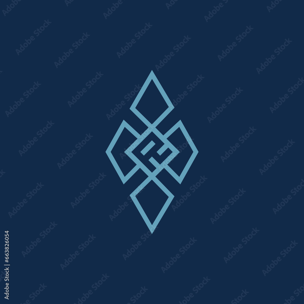 The logo is a cloverleaf and the letter R. Unique and elegant. The logo is a cloverleaf and the letter R. Unique and elegant.