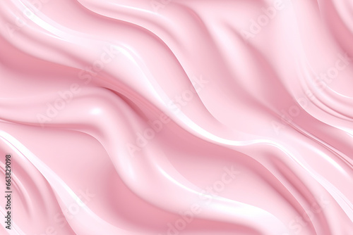 Pink seamless pattern with abstract waves. Applicable for fabric print, textile, wrapping paper, wallpaper. Vibrant background with splines, curves. Repeatable texture.