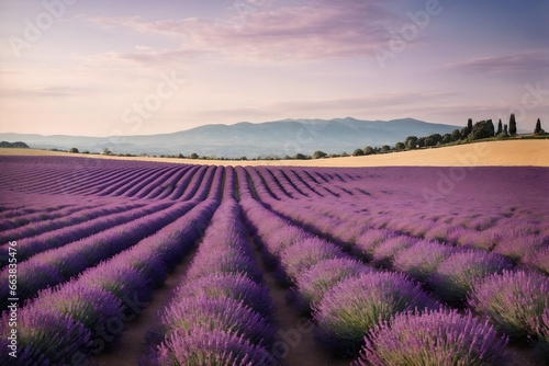 Lavender field region