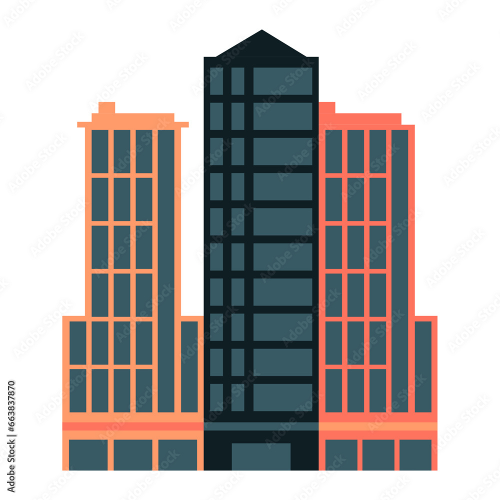 Tall City Building Tall City Building