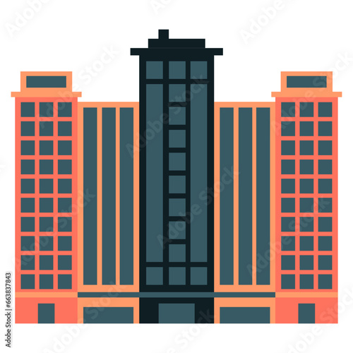 Tall City Building