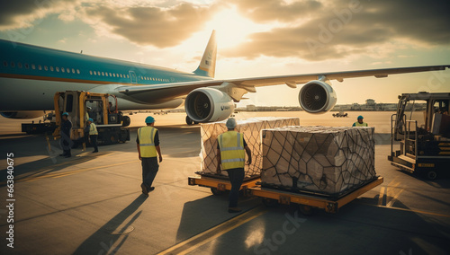 transportation and logistic import and export photo
