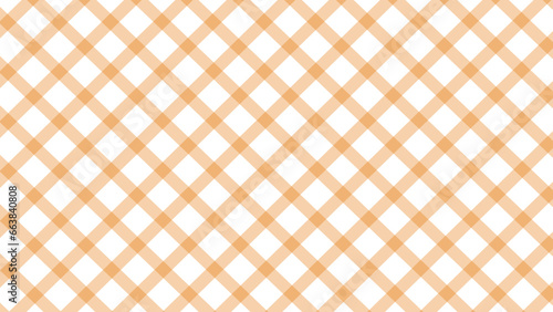 Diagonal orange checkered in the white background