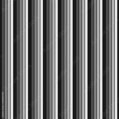 Color vertical lines. Striped wallpaper. Seamless surface pattern design with symmetrical linear ornament. Stripes motif. Digital paper for page fills, web designing, textile print. Vector art.