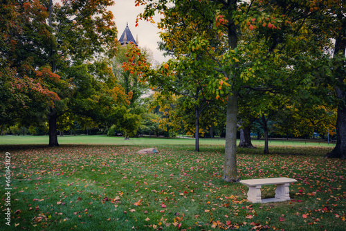 Iowa State University Campus in Ames during Autumn
