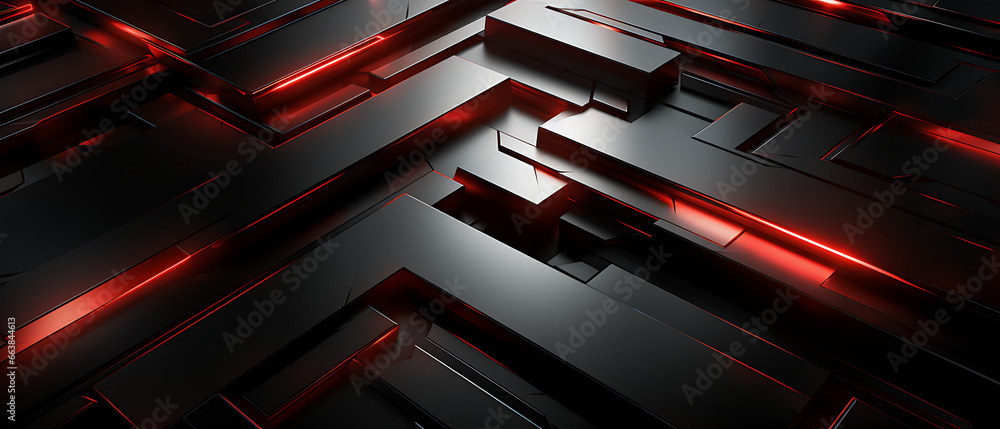 3D Metal Business Abstract Background with Gunmetal Plate 3D Metal Business Abstract Background with Gunmetal Plate