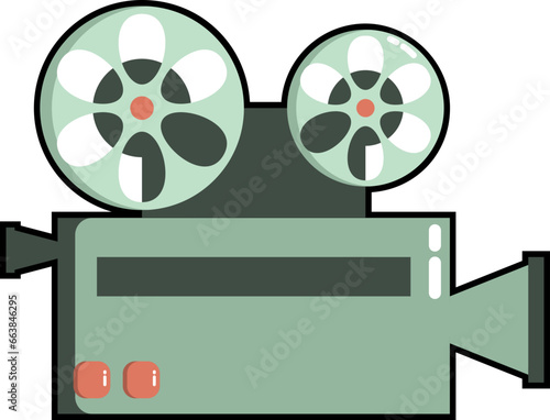 Movie projector icon